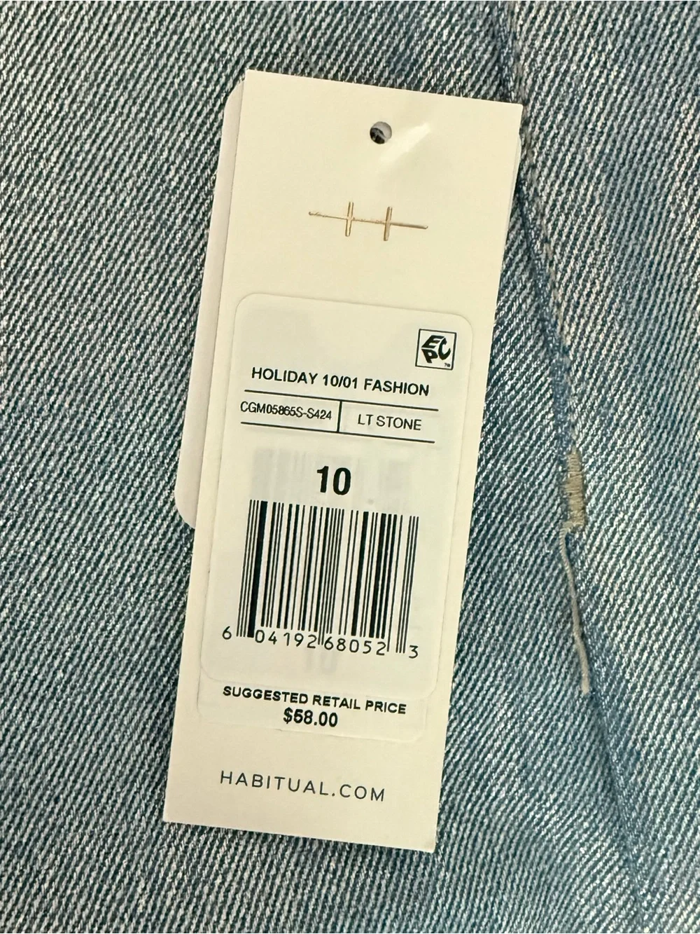 Habitual Metallic Silver Kids' Jeans BRAND NEW WITH TAGS